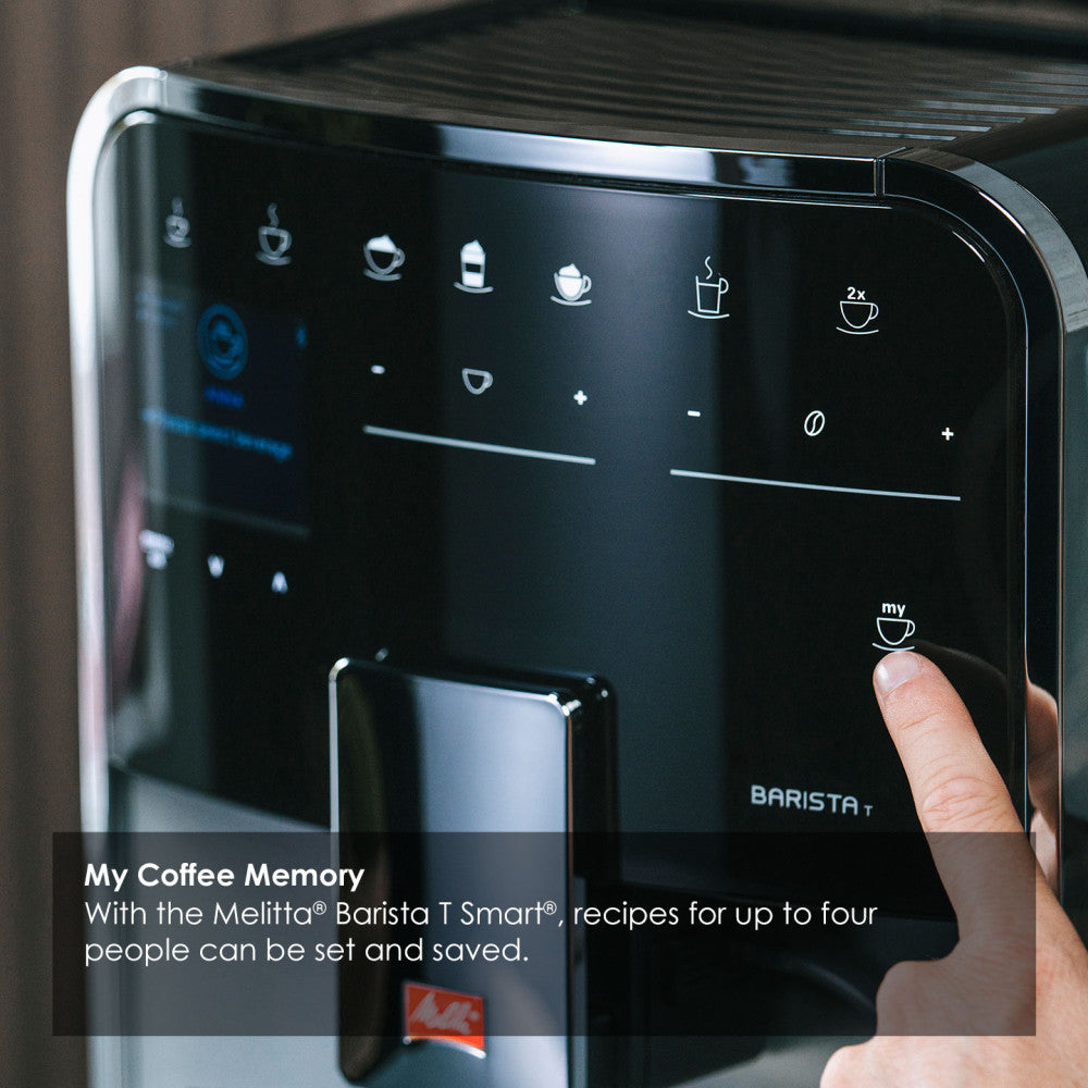 Melitta Barista T Smart F83/0-102 automatinis kavos aparatas – juodas