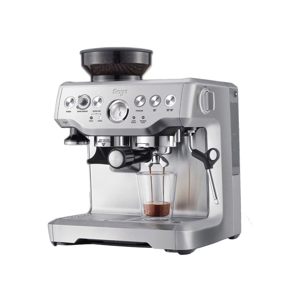 Sage the Barista Express SES875 espresso aparatas – sidabrinis