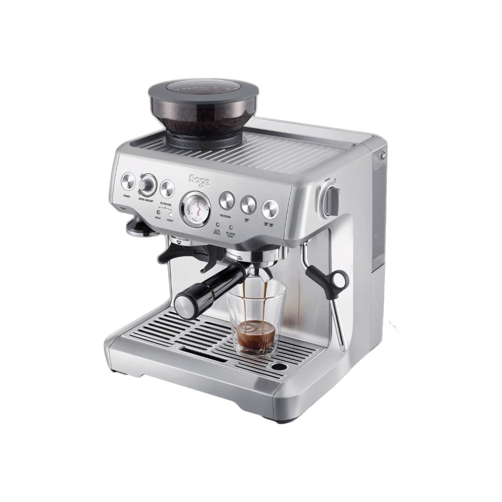 Sage the Barista Express SES875 espresso aparatas – sidabrinis