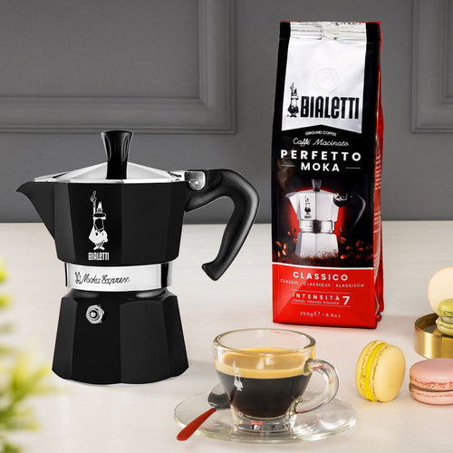 Bialetti Moka Express Black 3 cups