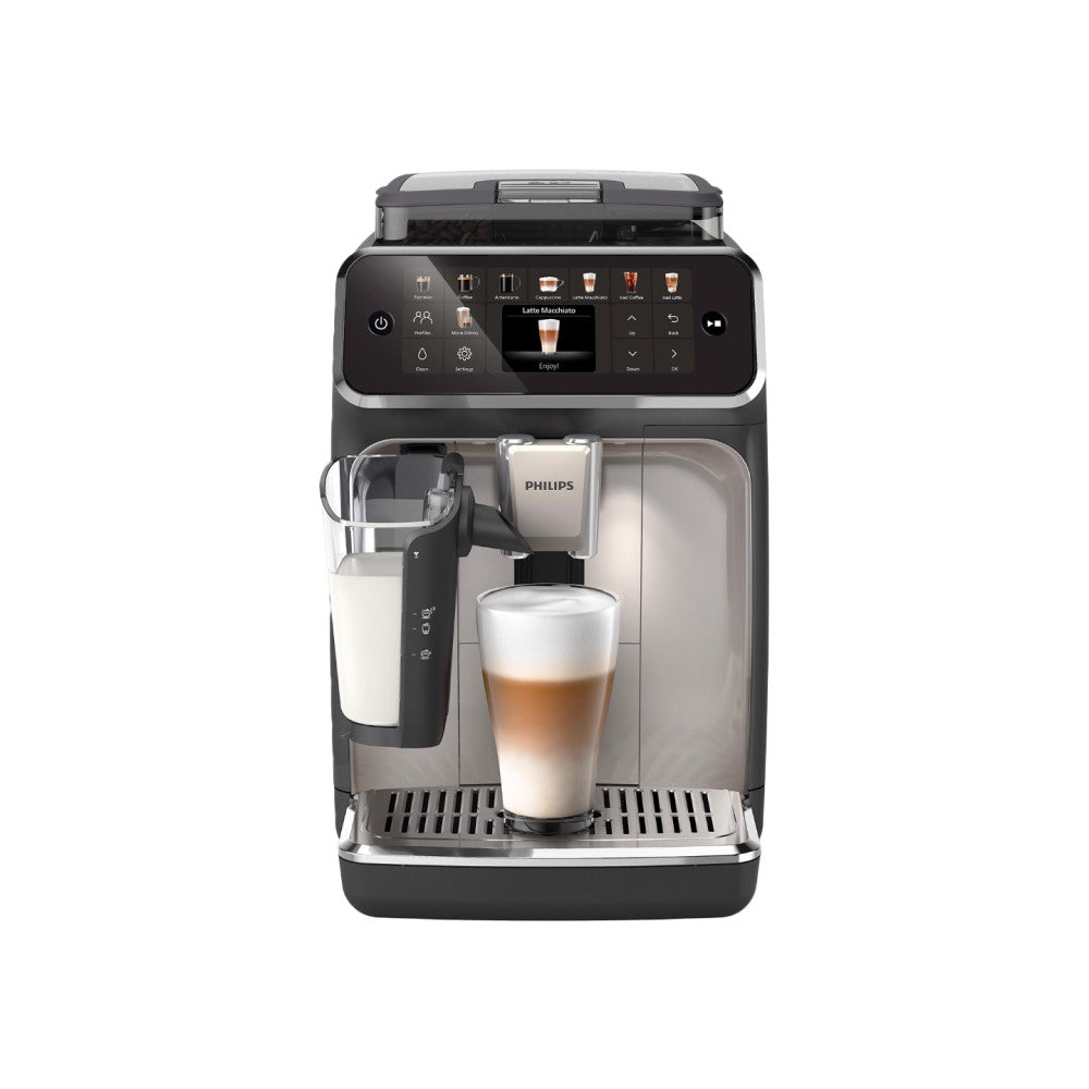 Philips 5500 LatteGo EP5547/90 automatinis kavos aparatas – juodas/sidabrinis