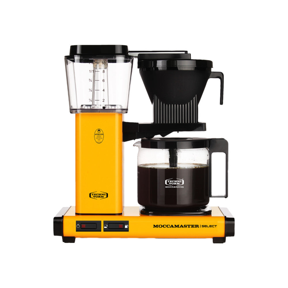 Moccamaster KBG 741 Select filtrinė kavavirė – Yellow Pepper