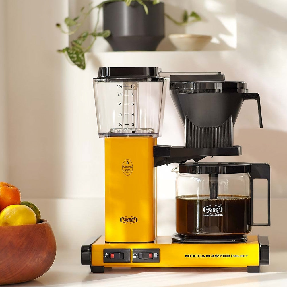 Moccamaster KBG 741 Select filtrinė kavavirė – Yellow Pepper